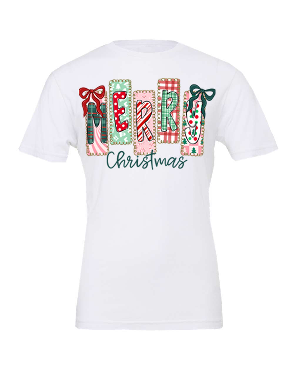 Merry Christmas Cute Bow Design