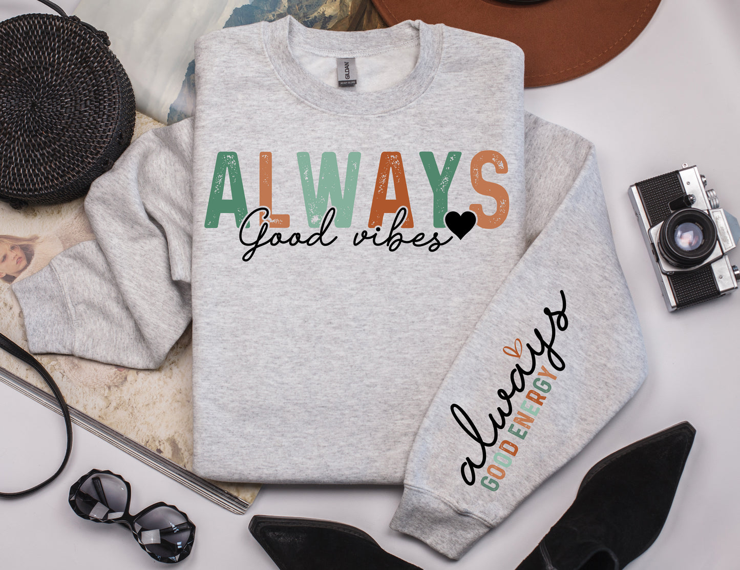 Motivational Quote Crewneck