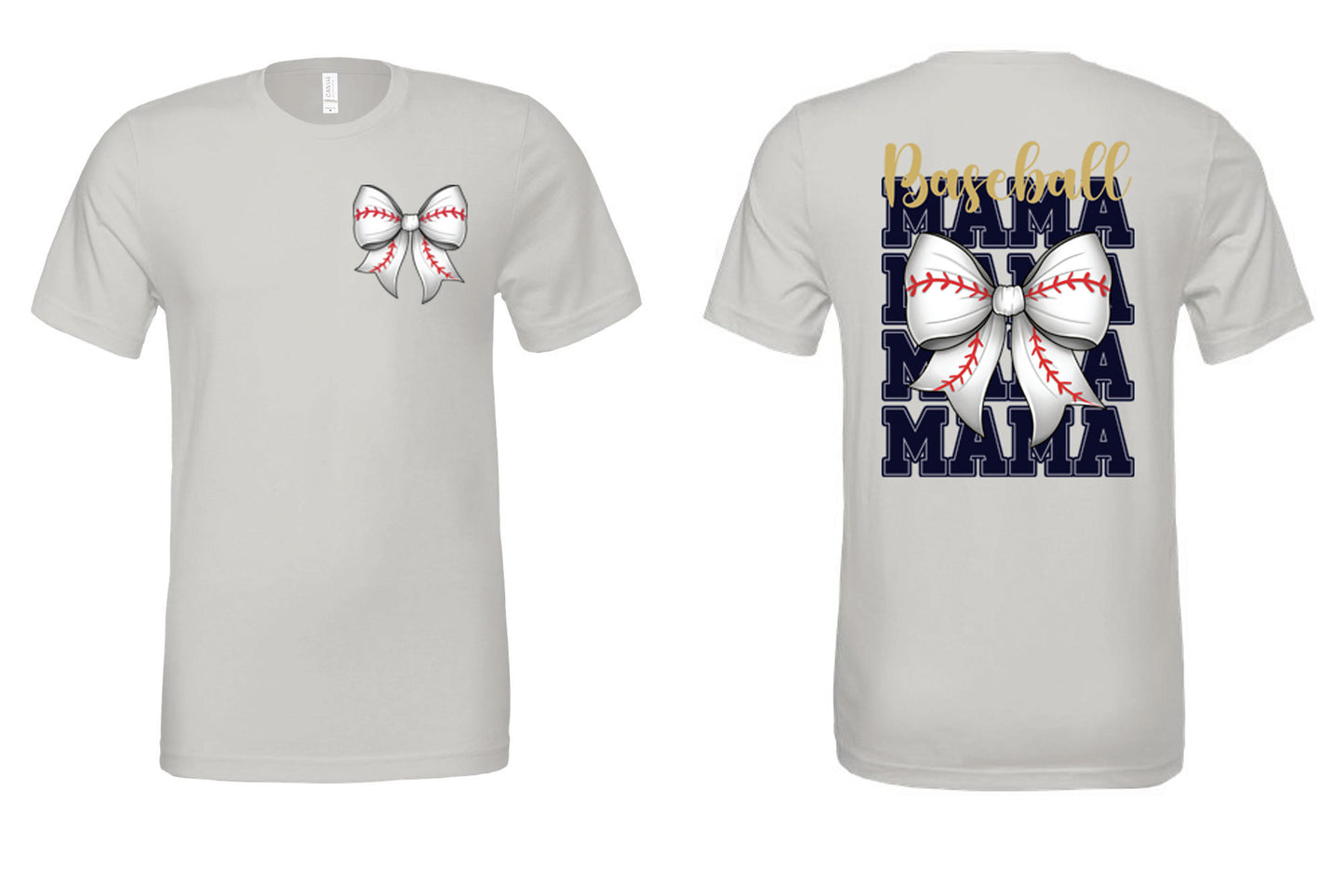 Stacked Sports Bow Customizable