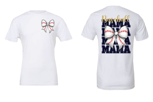 Stacked Sports Bow Customizable