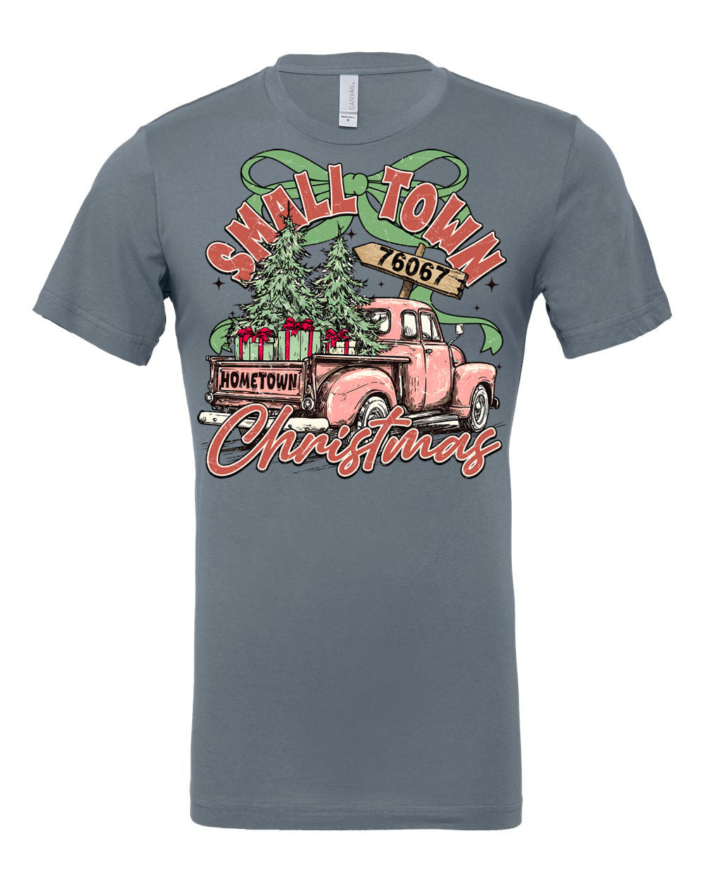 Small Town Red Truck