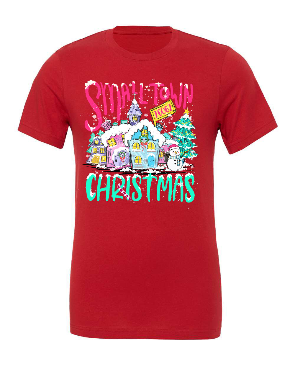 Small Town Christmas Pink Edition