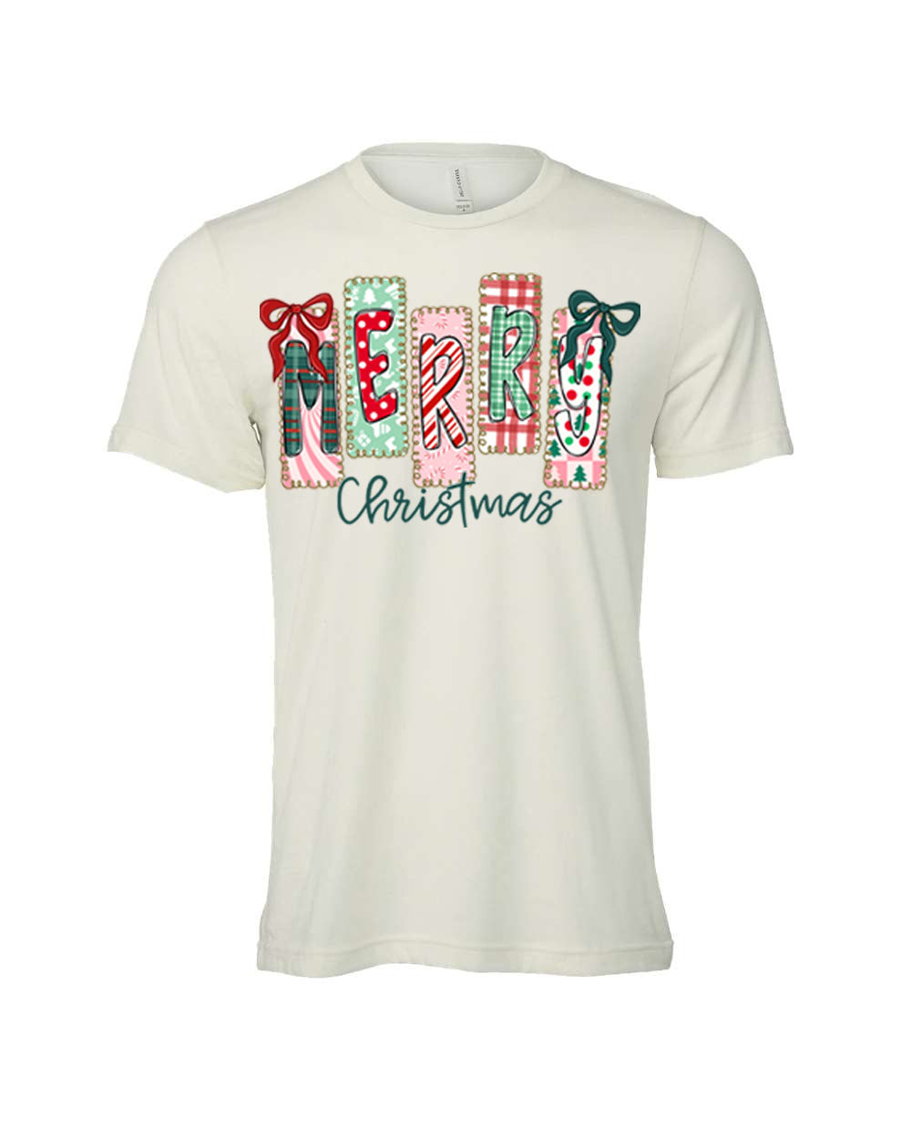 Merry Christmas Cute Bow Design