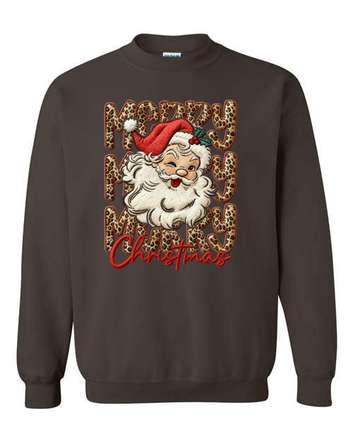 Merry Christmas Santa Crewneck