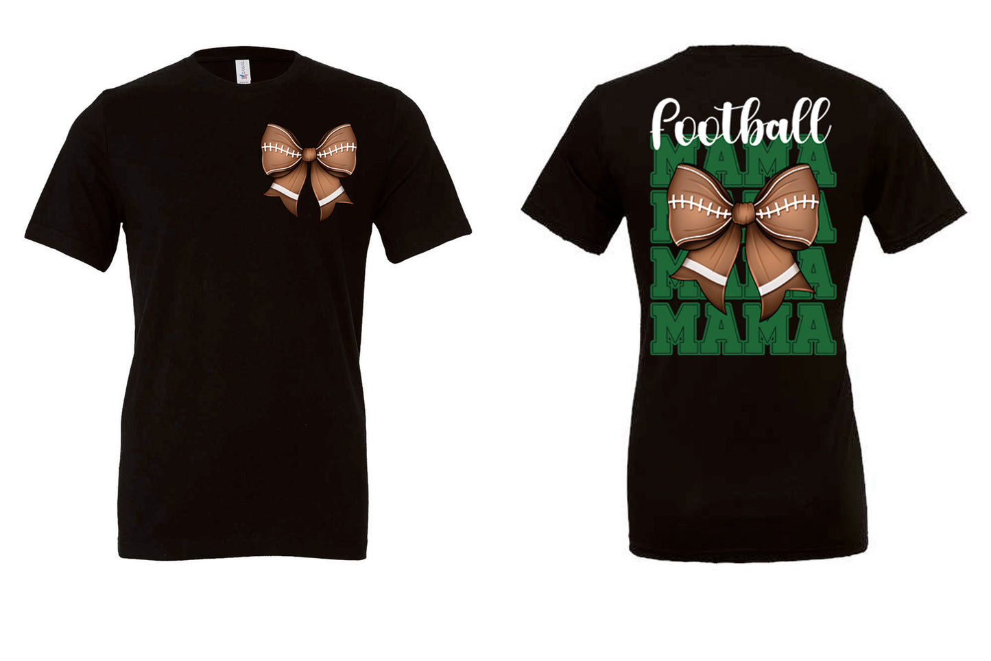Stacked Sports Bow Customizable
