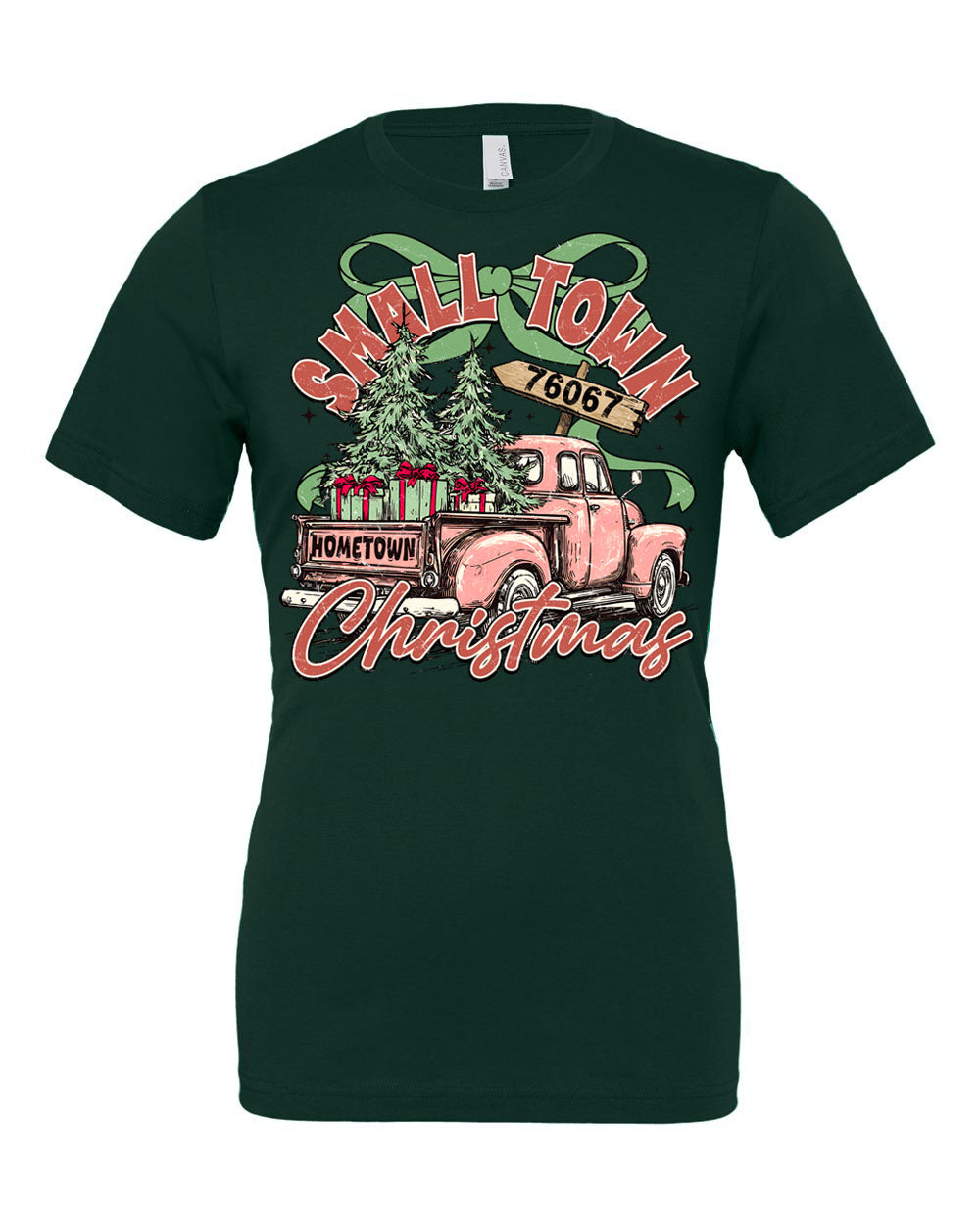 Small Town Red Truck