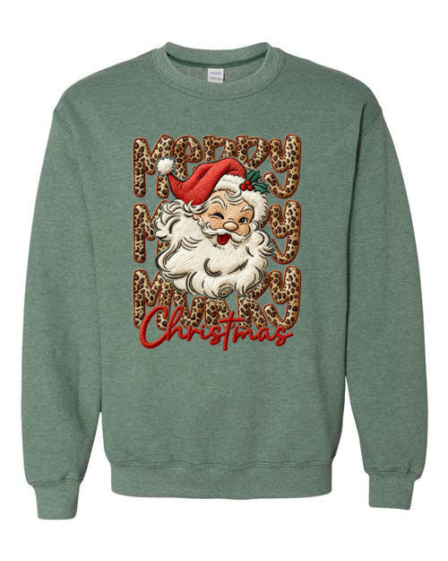 Merry Christmas Santa Crewneck