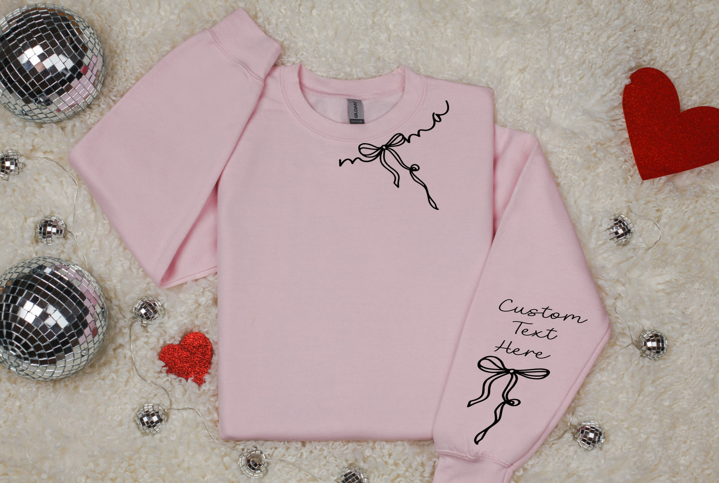 Momma Bow with Custom Name Sleeve