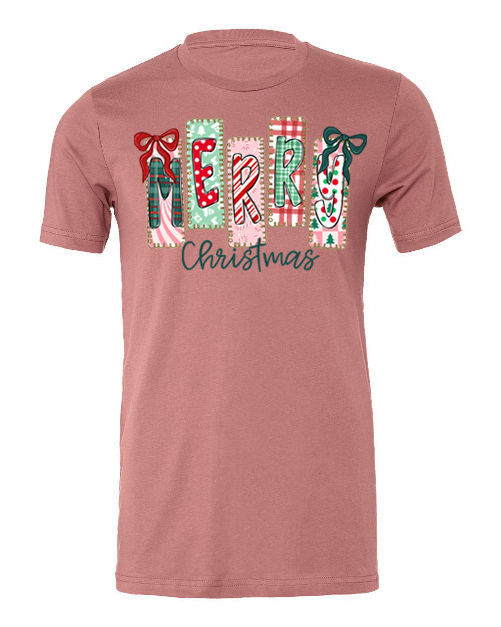 Merry Christmas Cute Bow Design