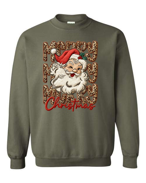 Merry Christmas Santa Crewneck