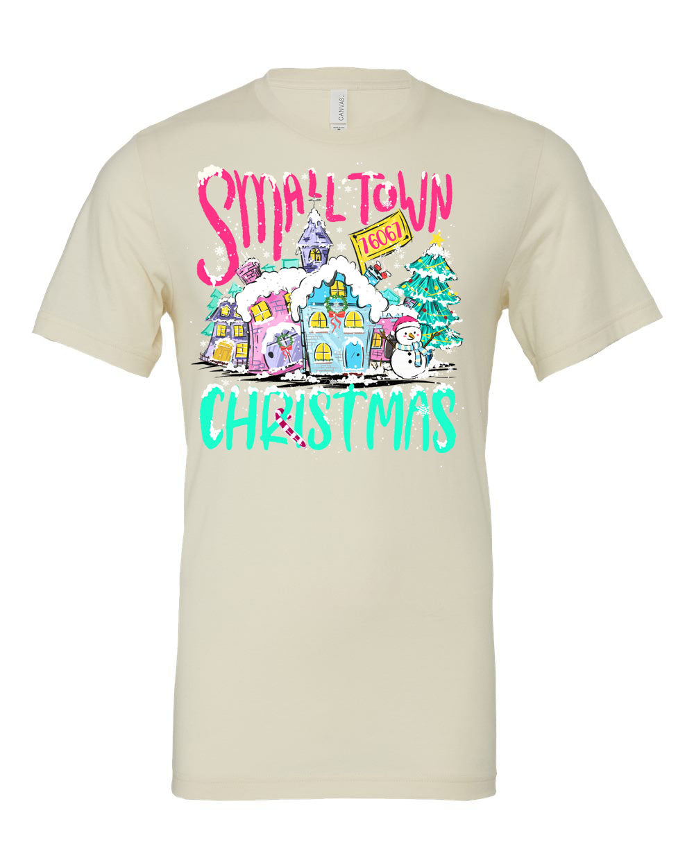 Small Town Christmas Pink Edition