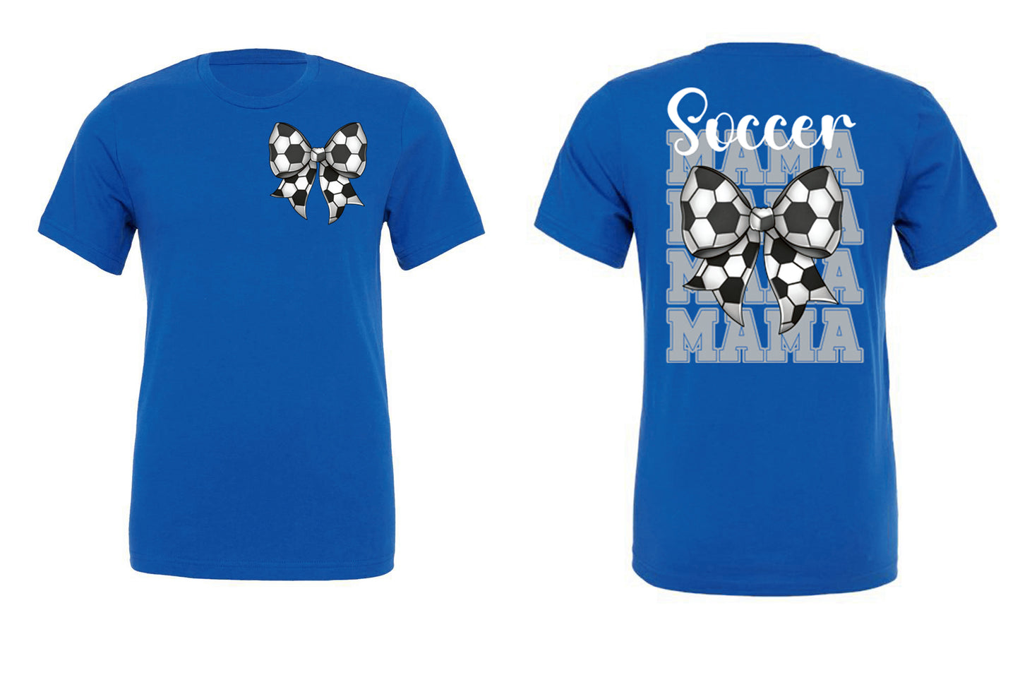 Stacked Sports Bow Customizable