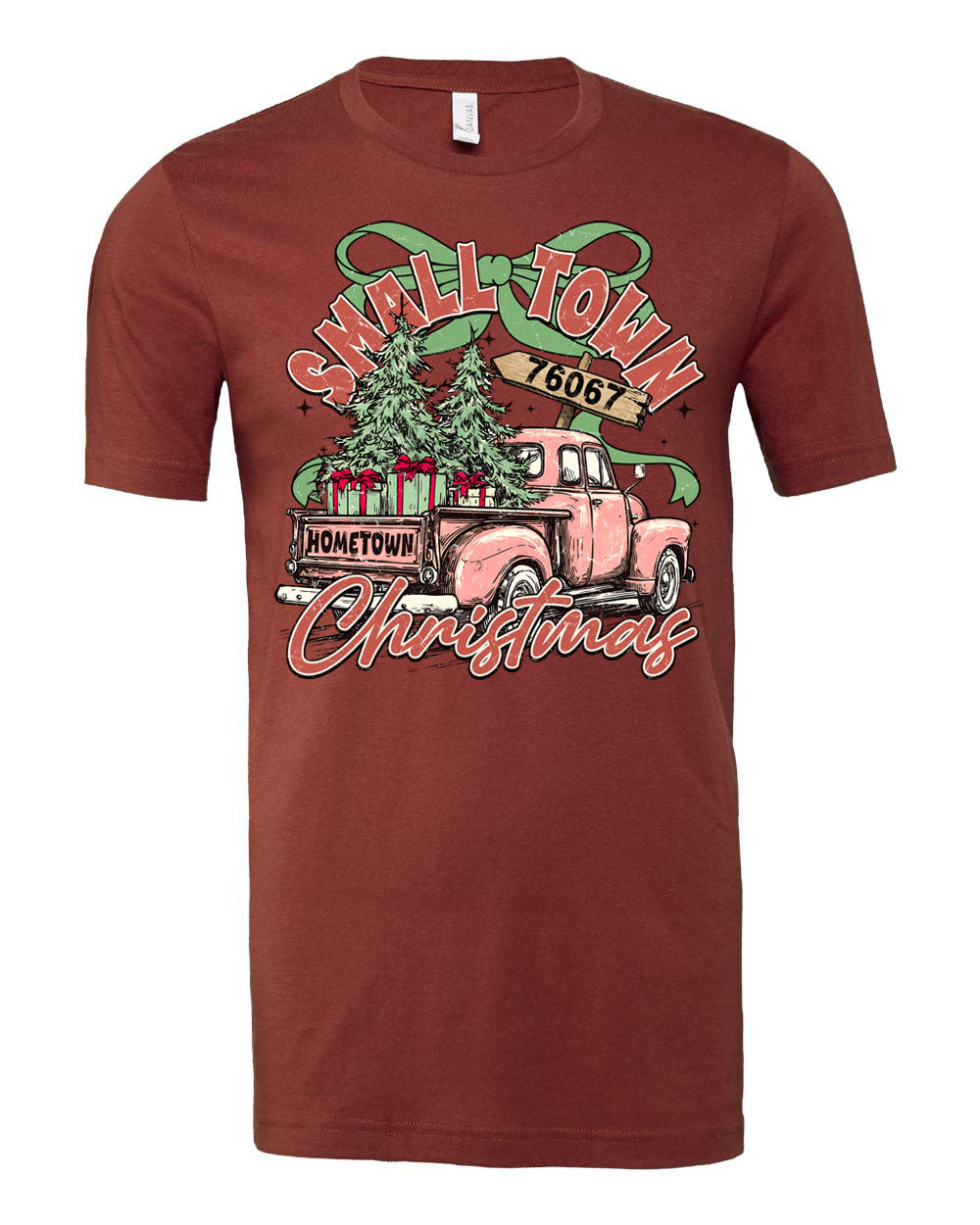 Small Town Red Truck