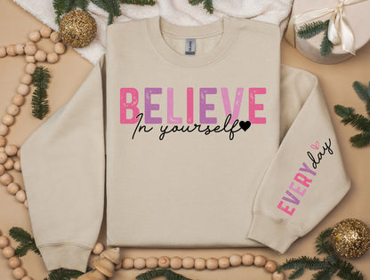 Motivational Quote Crewneck