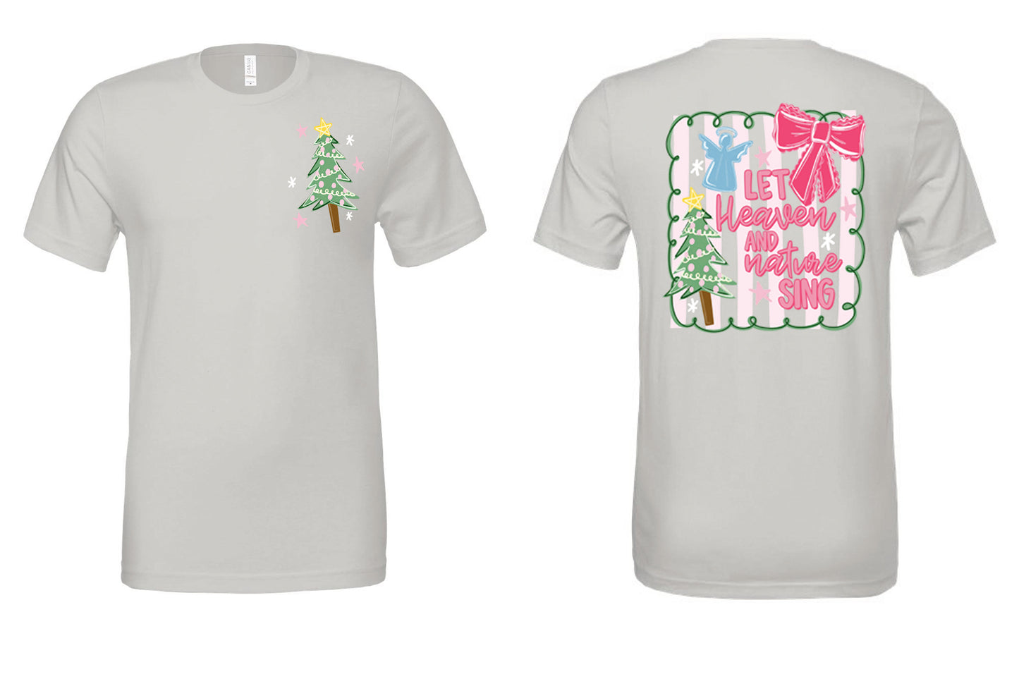 Let Heaven and Nature Sing Front And Back