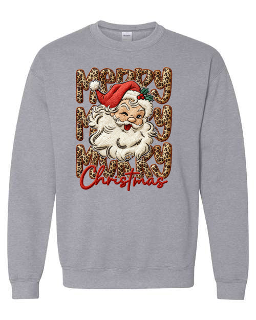 Merry Christmas Santa Crewneck