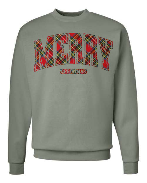 Plaid Merry Christmas