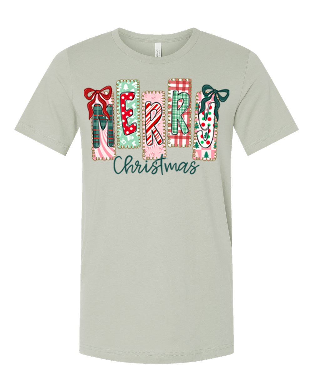 Merry Christmas Cute Bow Design