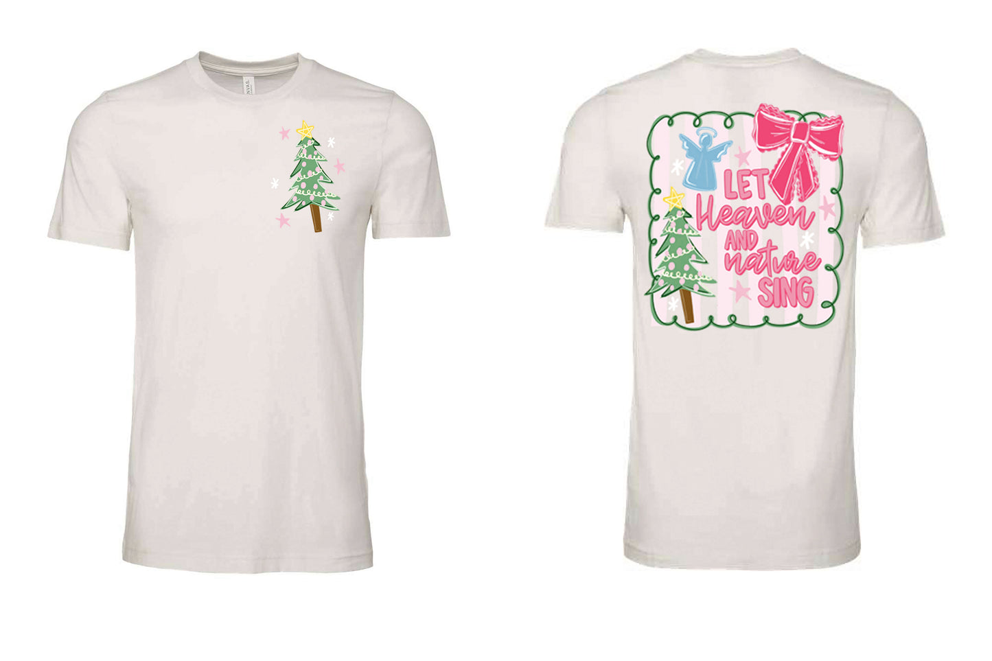 Let Heaven and Nature Sing Front And Back