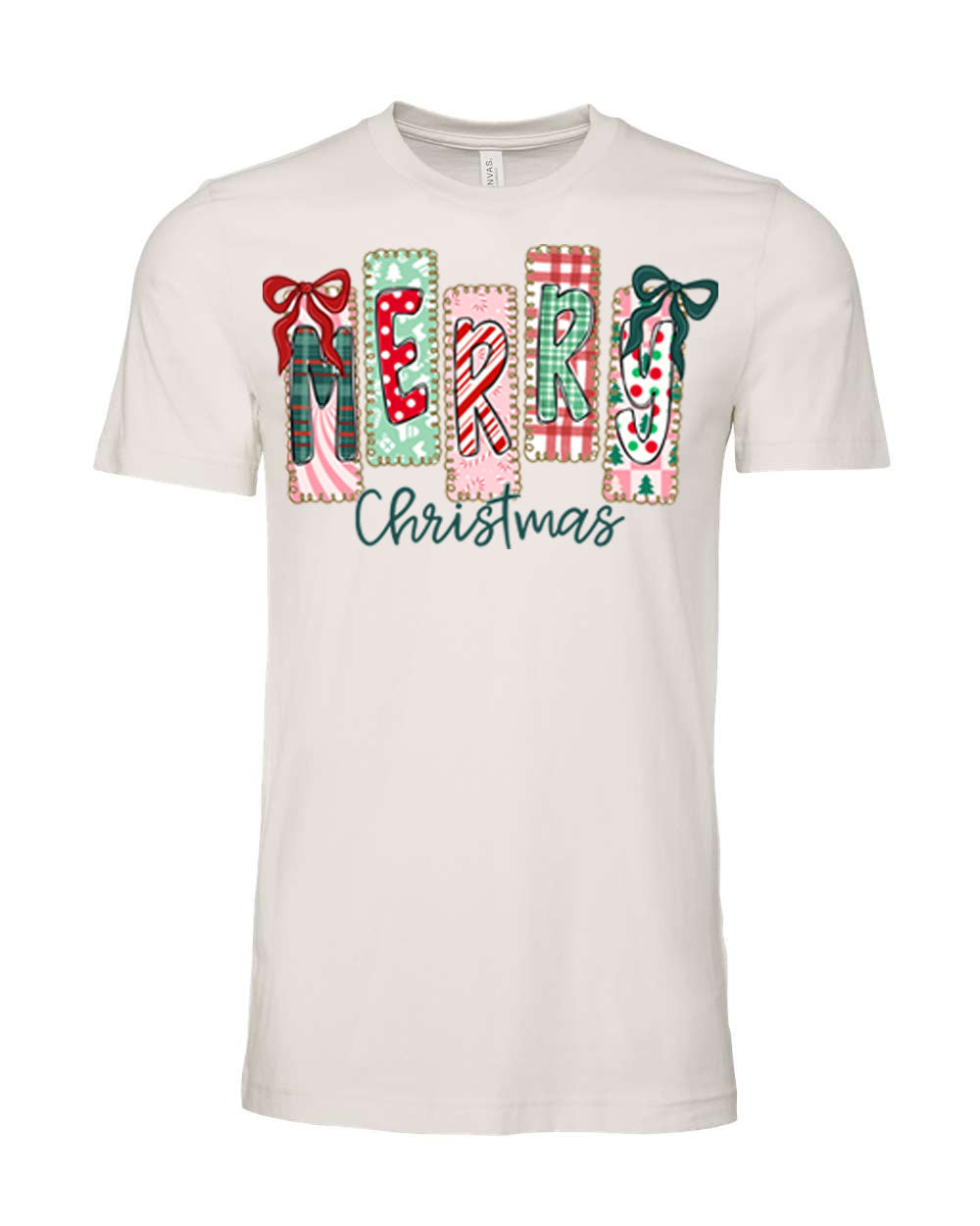 Merry Christmas Cute Bow Design