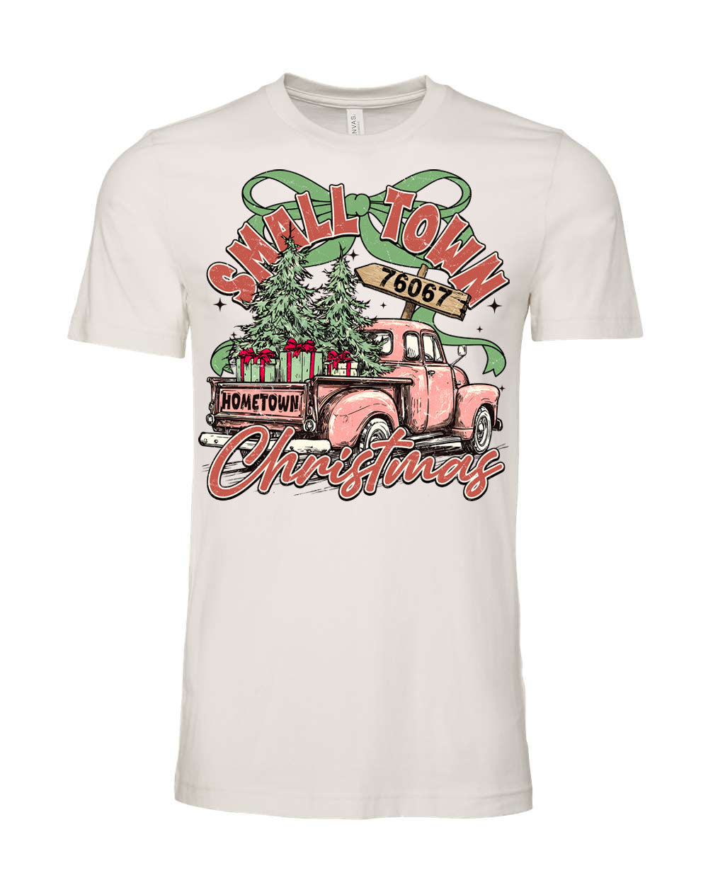 Small Town Red Truck