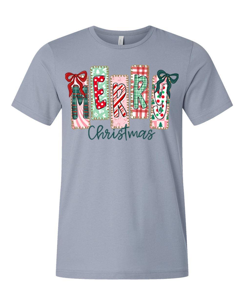 Merry Christmas Cute Bow Design