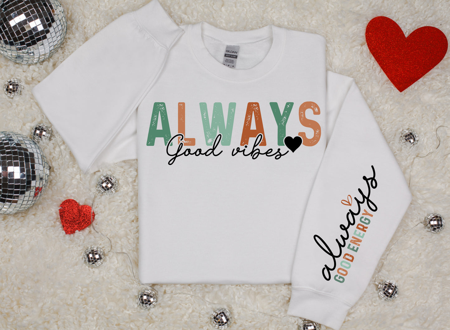 Motivational Quote Crewneck