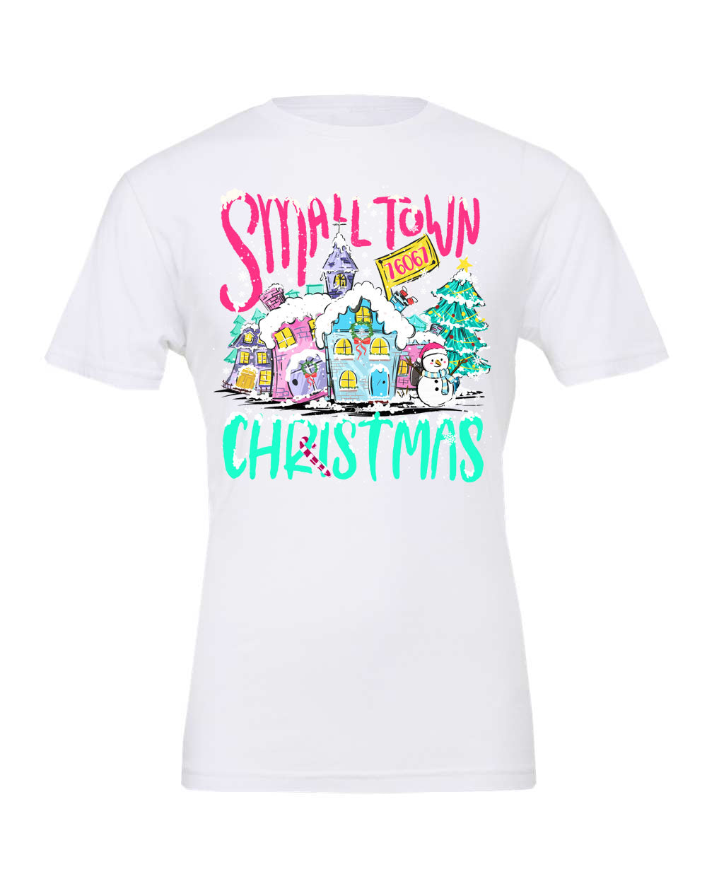 Small Town Christmas Pink Edition